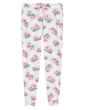 Cotton Mix Floral Regular Fit Trouser