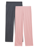 2pk Cotton Modal Cool Comfort™ Pyjama Bottoms