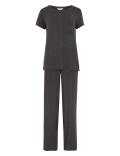 Foil Spot Short Sleeve Pyjama Set