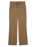 Cosy Knit Lounge Wide Leg Pants