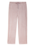 Velour Ribbed Lounge Joggers
