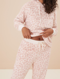 Fleece Animal Print Lounge Joggers