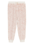 Fleece Animal Print Lounge Joggers