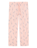 Pure Cotton Giraffe Print Pyjama Bottoms