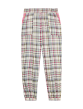Checked Cuffed Hem Pyjama Bottoms