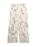 Pure Cotton Animal Print Pyjama Bottoms