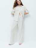 Pure Cotton Striped Pyjama Bottoms
