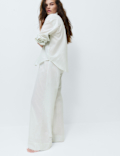Pure Cotton Striped Pyjama Bottoms
