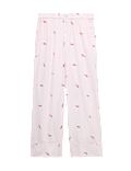 Cotton Modal Seersucker Chilli Pyjama Bottoms