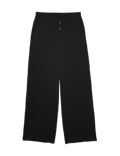 Modal Rich Wide Leg Pyjama Bottoms