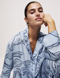 Dream Satin™ Printed Revere Pyjama Set