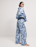Dream Satin™ Printed Revere Pyjama Set