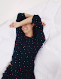 Cool Comfort™ Printed Ribbed Pyjama Set