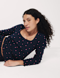 Cool Comfort™ Printed Ribbed Pyjama Set