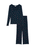 Cool Comfort™ Printed Ribbed Pyjama Set