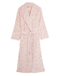 Fleece Carved Dressing Gown