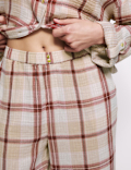 Pure Cotton Checked Pyjama Set