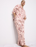 ANIMAL PRINT SLUB CAMBRIC LSLL REVERE