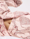 ANIMAL PRINT SLUB CAMBRIC LSLL REVERE