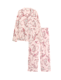 ANIMAL PRINT SLUB CAMBRIC LSLL REVERE