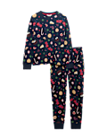 Pure Cotton Family Christmas Food Pyjama Set