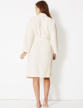 Supersoft Textured Kimono Dressing Gown