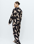 Cotton Modal Printed Revere Pyjama Set