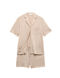 Cotton Modal Revere Shortie Pyjama Set