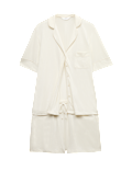 Cotton Modal Revere Shortie Pyjama Set