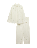 Pure Cotton Poplin Printed Pyjama Set