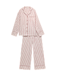 Pure Cotton Striped Christmas Family Pyjamas