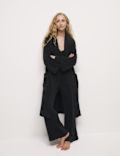 Body Soft Feather Knit Dressing Gown