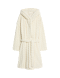 Jacquard Short Dressing Gown