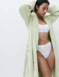 Pure Cotton Towelling Dressing Gown
