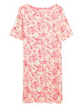 Animal Print Short Nightdress