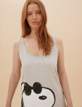 Snoopy™ Print Cotton Rich Short Nightdress