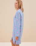 Satin Percy Pig™ Short Nightshirt