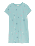 Pure Cotton Star Print Short Nightdress