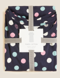 Pure Cotton Spot Print Short Nightdress