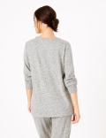 Crew Neck Lounge Top