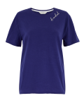 Cotton Le Weekend Slogan Pyjama Top