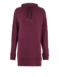 Flexifit™ Lounge Star Print Funnel Neck Top
