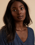 Cosy Knit Ribbed Lounge Top