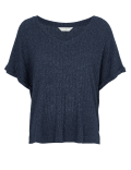 Cosy Knit Ribbed Lounge Top