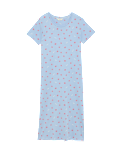 COTTON MODAL KISSES LONG NIGHTDRESS