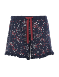 Star & Moon Print Pyjama Shorts