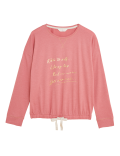 Cotton Worry Less Printed Pyjama Top