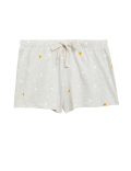 Cotton Spot Print Pyjama Shorts