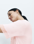Lace Trim Nightshirt