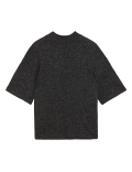 Viscose Mix Plain High Neck Top